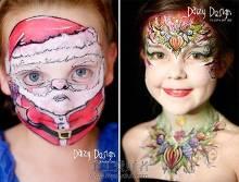 成人脸上画彩绘视频,成人脸部彩绘艺术展示